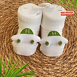 Arabalı Bebek Patik Çorap