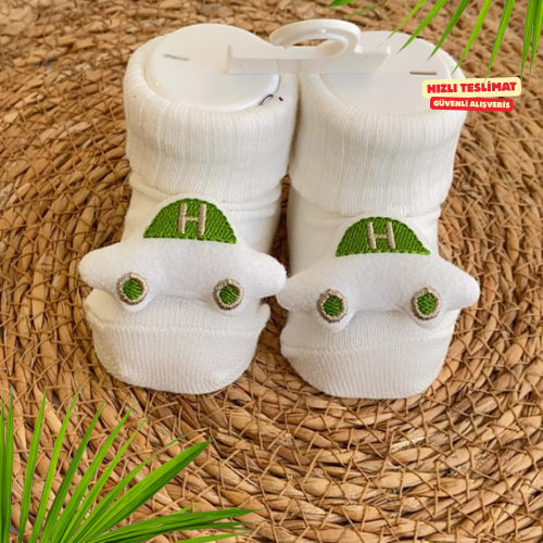 Arabalı Bebek Patik Çorap